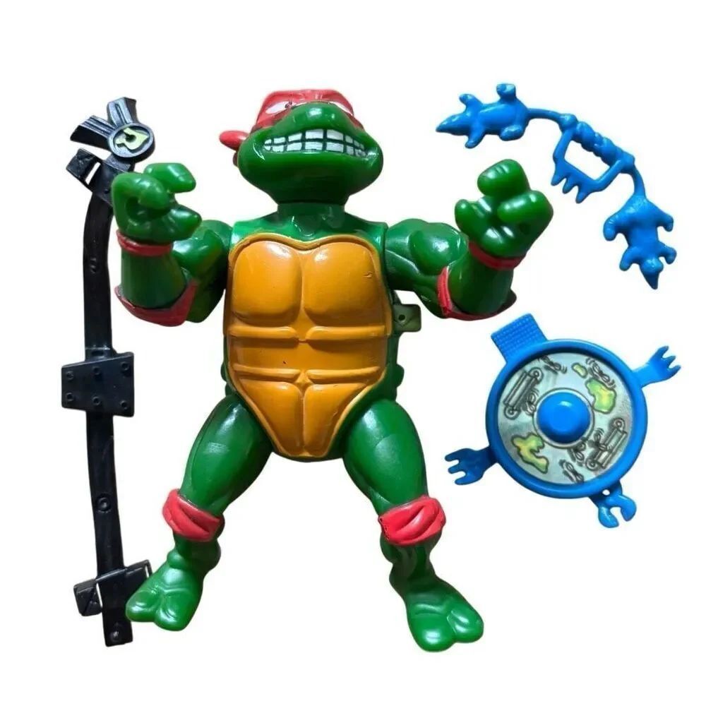 Teenage Mutant Ninja Turtles Raphael 1989 Wacky Action Figure Works